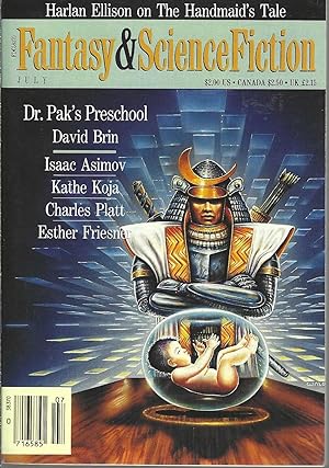 Bild des Verkufers fr The Magazine of Fantasy and Science Fiction 1990 Vol. 79 No. 01 July zum Verkauf von John McCormick