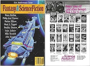 Imagen del vendedor de The Magazine of Fantasy and Science Fiction 1990 Vol. 79 No. 04 October a la venta por John McCormick