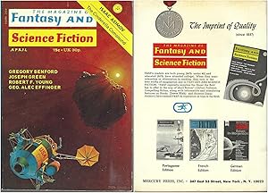 Seller image for The Magazine of Fantasy and Science Fiction 1973 Vol. 44 No. 04 April for sale by John McCormick