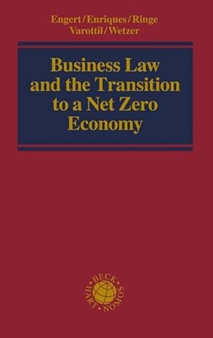 Imagen del vendedor de Business Law and the Transition to a Net Zero Economy a la venta por Rheinberg-Buch Andreas Meier eK