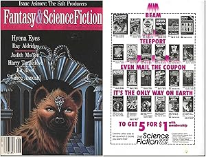 Imagen del vendedor de The Magazine of Fantasy and Science Fiction 1990 Vol. 78 No. 06 June a la venta por John McCormick