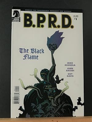 Imagen del vendedor de B P R D, The Black Flame #1 a la venta por Tree Frog Fine Books and Graphic Arts