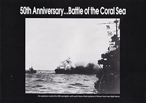 Seller image for 50TH ANNIVERSARY . BATTLE OF THE CORAL SEA for sale by Jean-Louis Boglio Maritime Books