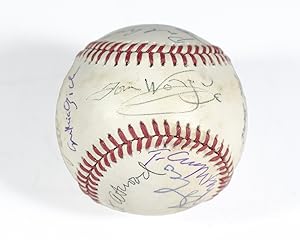 Modern Authors Signed Baseball.