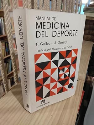 Image du vendeur pour Manual de medicina del deporte mis en vente par Libros Antuano