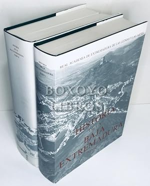 Imagen del vendedor de Historia de la Baja Extremadura. Tomos I y II a la venta por Boxoyo Libros S.L.