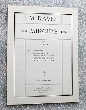 Image du vendeur pour Miroirs, pour Piano mis en vente par Cotswold Valley Books