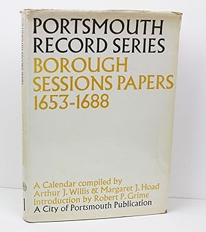 Imagen del vendedor de Portsmouth Record Series: Borough Sessions Papers 1653-1688 a la venta por Peak Dragon Bookshop 39 Dale Rd Matlock