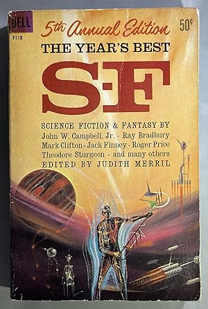 Bild des Verkufers fr The Year's Best S-F: 5th Annual Edition zum Verkauf von Space Age Books LLC