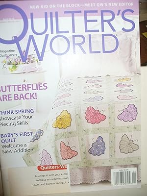 Seller image for Quilter's World (April 2010) for sale by Thomas F. Pesce'