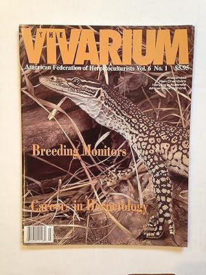 VIVARIUM MAGAZINE Vol. 6, No. 1, Volume July/Aug. 1994