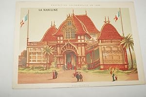 Image du vendeur pour CHROMO NICARAGUA EXPOSITION UNIVERSELLE PARIS 1889 KABILINE V183 mis en vente par Librairie RAIMOND