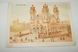 Image du vendeur pour CHROMO BOLIVIE EXPOSITION UNIVERSELLE PARIS 1889 KABILINE V184 mis en vente par Librairie RAIMOND