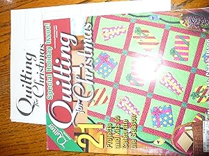 Imagen del vendedor de The Quilter Presents Quilting For Christmas (Holiday 2007) a la venta por Thomas F. Pesce'