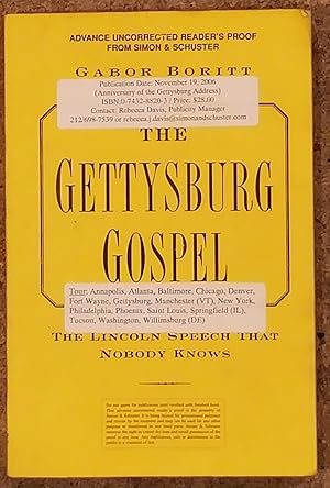 The Gettysburg Gospel The Lincoln Speech That Nobody Knows