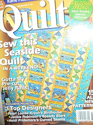 Imagen del vendedor de Quilt, April/May 2007 #77 a la venta por Thomas F. Pesce'