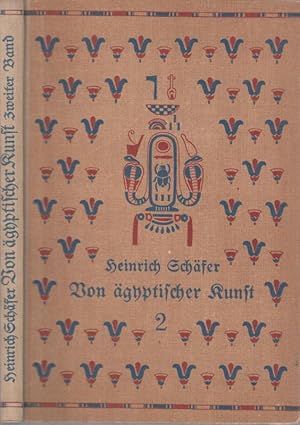 Image du vendeur pour Band 2: Von gyptischer Kunst, besonders der Zeichenkunst. Eine Einfhrung in die Betrachtung gyptischer Kunstwerke. Zweiter Band. mis en vente par Antiquariat Carl Wegner