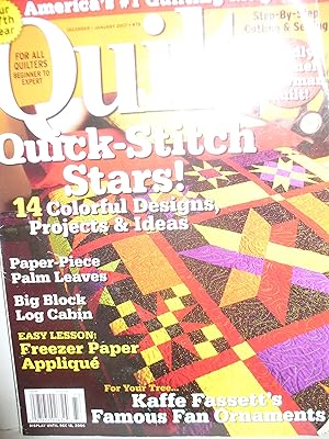 Seller image for Quilt, Dec./Jan. 2007 #73 for sale by Thomas F. Pesce'