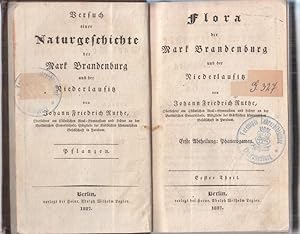 Image du vendeur pour Phanerogamen - Flora der Mark Brandenburg und der Niederlausitz, erster Theil. (= Versuch einer Naturgeschichte der Mark Brandenburg und der Niederlausitz - Pflanzen, erster Teil). mis en vente par Antiquariat Carl Wegner