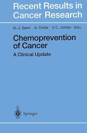 Seller image for Chemoprevention of Cancer. A Clinical Update. [Recent Results in Cancer Research, Vol. 151]. for sale by Antiquariat Thomas Haker GmbH & Co. KG