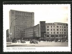 Bild des Verkufers fr Ansichtskarte Berlin-Charlottenburg, Allianz Hochhaus Kurfrstendamm zum Verkauf von Bartko-Reher