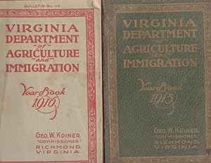 Virginia Department of Agriculture and Immigration. Year Book 1915 [AND] 1916 Bulletin No. 109 an...