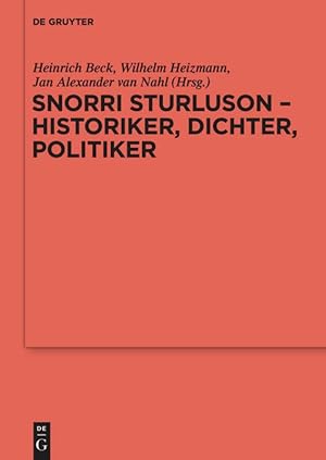 Bild des Verkufers fr Snorri Sturluson - Historiker, Dichter, Politiker zum Verkauf von moluna
