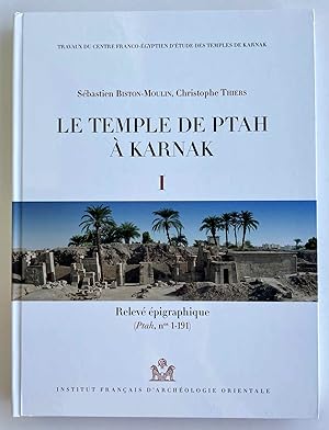 Seller image for Le temple de Ptah  Karnak. Vol. I: relev pigraphique (Ptah, nos 1-191). Vol. II: relev photographique (Jean-Franois Gout) (complete set) for sale by Meretseger Books