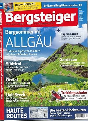 Bergsteiger Nr 07 2017 Juli : Bergsommer im Allgäu