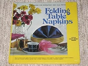Seller image for FOLDING TABLE NAPKINS Hardback Book (Little Craft Book Swries - 1979) for sale by Comics Monster