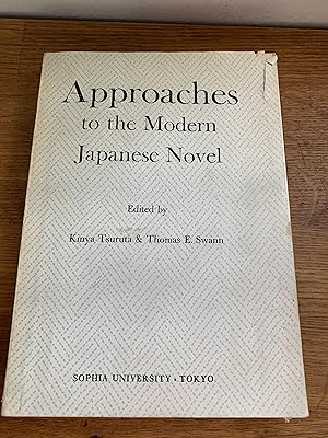 Approaches to the Modern Japanese Novel