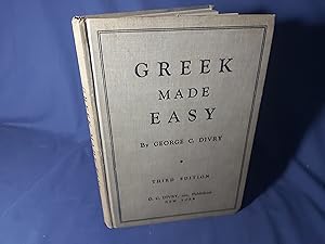 Bild des Verkufers fr Greek Made Easy,A Simplified Method of Instruction in Modern Greek for Schools and Self Study(Hardback, Third Edition,1950) zum Verkauf von Codex Books