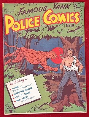 Famous Yank Police Comics #19 - A Golden Age Australian Comic