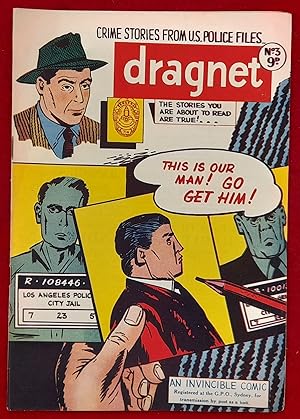 Dragnet # 3 - A Golden Age Australian Comic
