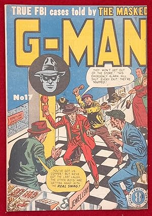 The Masked G-Man #17 - A Golden Age Australian Comic