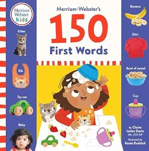 Seller image for Merriam-Webster's 150 First Words: One, Two and Three-Word Phrases for Babies (Board Book) for sale by Grand Eagle Retail