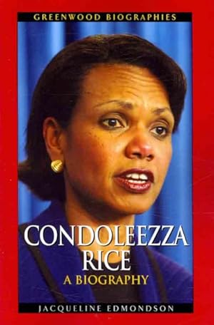Imagen del vendedor de Condoleezza Rice : A Biography a la venta por GreatBookPrices