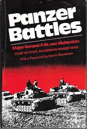 Imagen del vendedor de Panzer battles (Oklahoma: 1983) a la venta por Bookfeathers, LLC