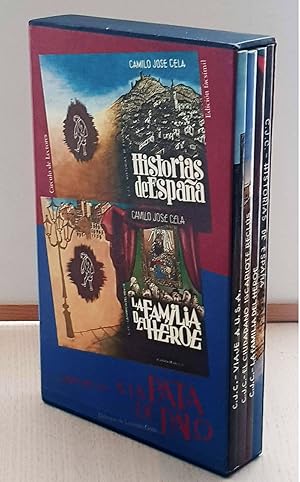 Imagen del vendedor de A LA PATA DE PALO (4 tomos en estuche): Historias de Espaa. La familia del hroe. El ciudadano Iscariote Recls. Viaje a U.S.A. a la venta por MINTAKA Libros