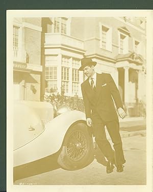 Ron Randell (as Bulldog Drummond) in Bulldog Drummond at Bay (movie still photograph)