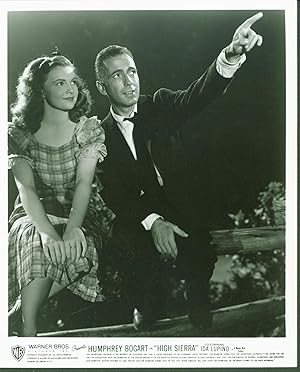 High Sierra (movie still of Humphery Bogart and Ida Lupino)