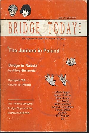 Imagen del vendedor de Bridge Today: Vol. 2 No. 2, Sep/Oct 1989 a la venta por MyLibraryMarket