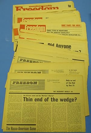 Freedom | Anarchist Weekly | 24 issues, 1962 - 1971