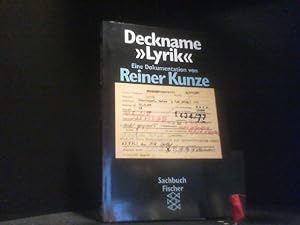 Deckname "Lyrik" : eine Dokumentation. von Reiner Kunze / Fischer ; 10854 : Sachbuch