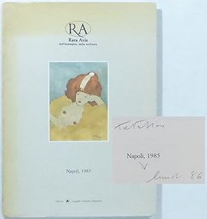 Imagen del vendedor de Rara Avis, dell'immagine, della scrittura. Napoli, 1985. Curato e diretto da Giuseppe Bilotta, Michelle Bounuomo, Adriano Mele. a la venta por Patrik Andersson, Antikvariat.