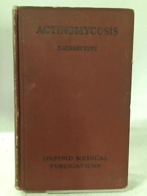 Image du vendeur pour Actinomycosis mis en vente par World of Rare Books