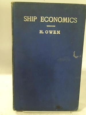 Bild des Verkufers fr Ship Economics zum Verkauf von World of Rare Books