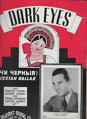 Bild des Verkufers fr Dark Eyes: Russian Gypsy Ballad (With Hawaiian Guitar Chords, Ukelele Chords, Guitar Chords) zum Verkauf von Vada's Book Store