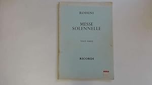 Image du vendeur pour Messe Solennelle for Four Solo Voices, Chorus. (Voice Parts) mis en vente par Goldstone Rare Books