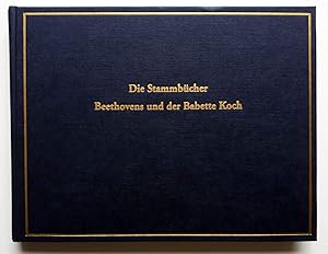 Bild des Verkufers fr Die Stammbcher Beethovens und der Babette Koch - in Faksimile zum Verkauf von Verlag IL Kunst, Literatur & Antiquariat